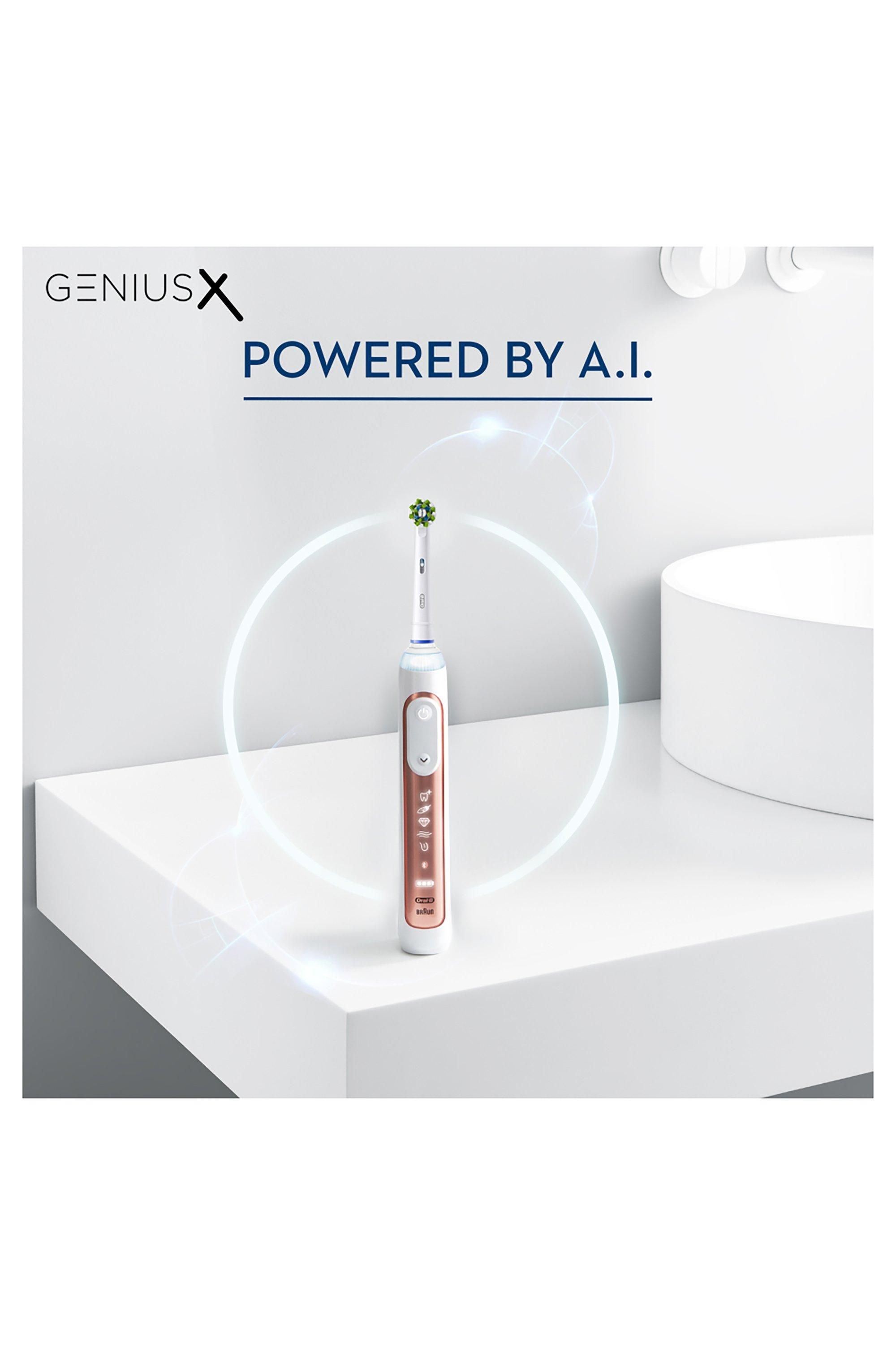 Oral B Genius X Toothbrush Rose Gold Rose Gold image 4