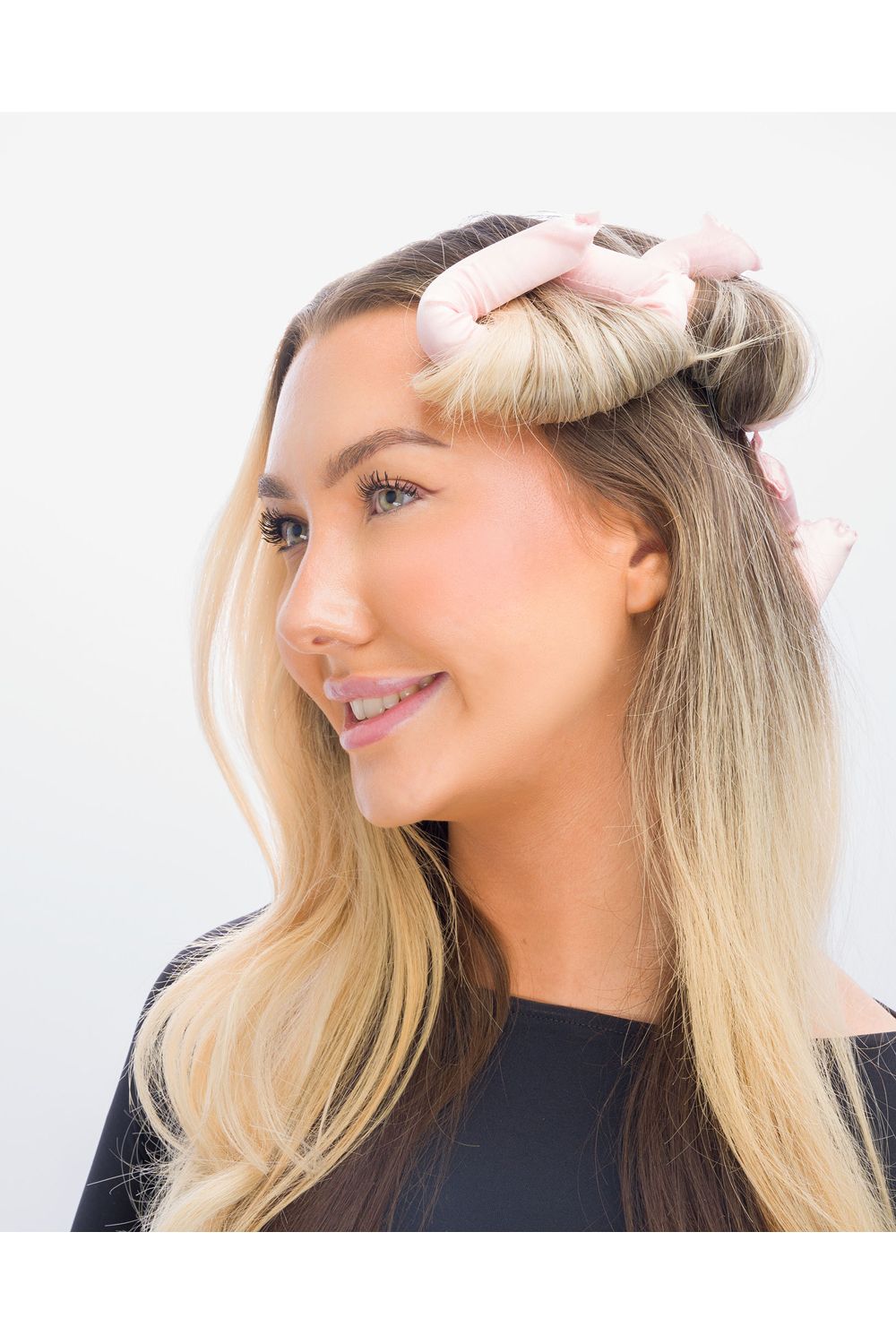 Brushworks Heatless Flexi Curlers Pink image 10