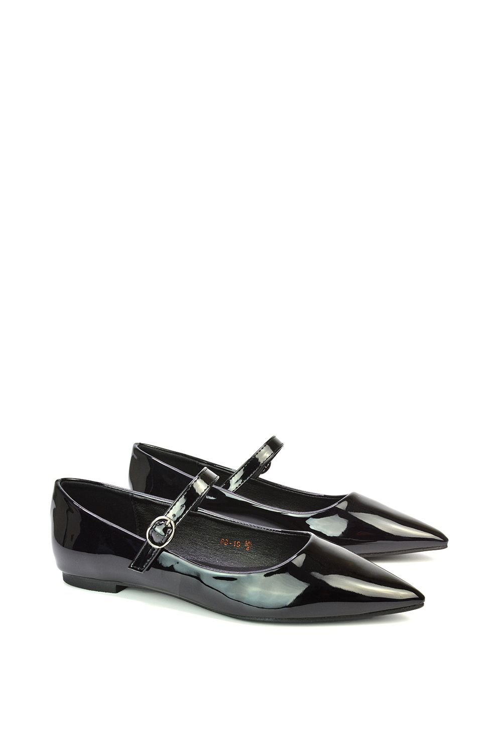 XY London 'Aimee' Flat Mary Jane Ballerina Pumps image 3