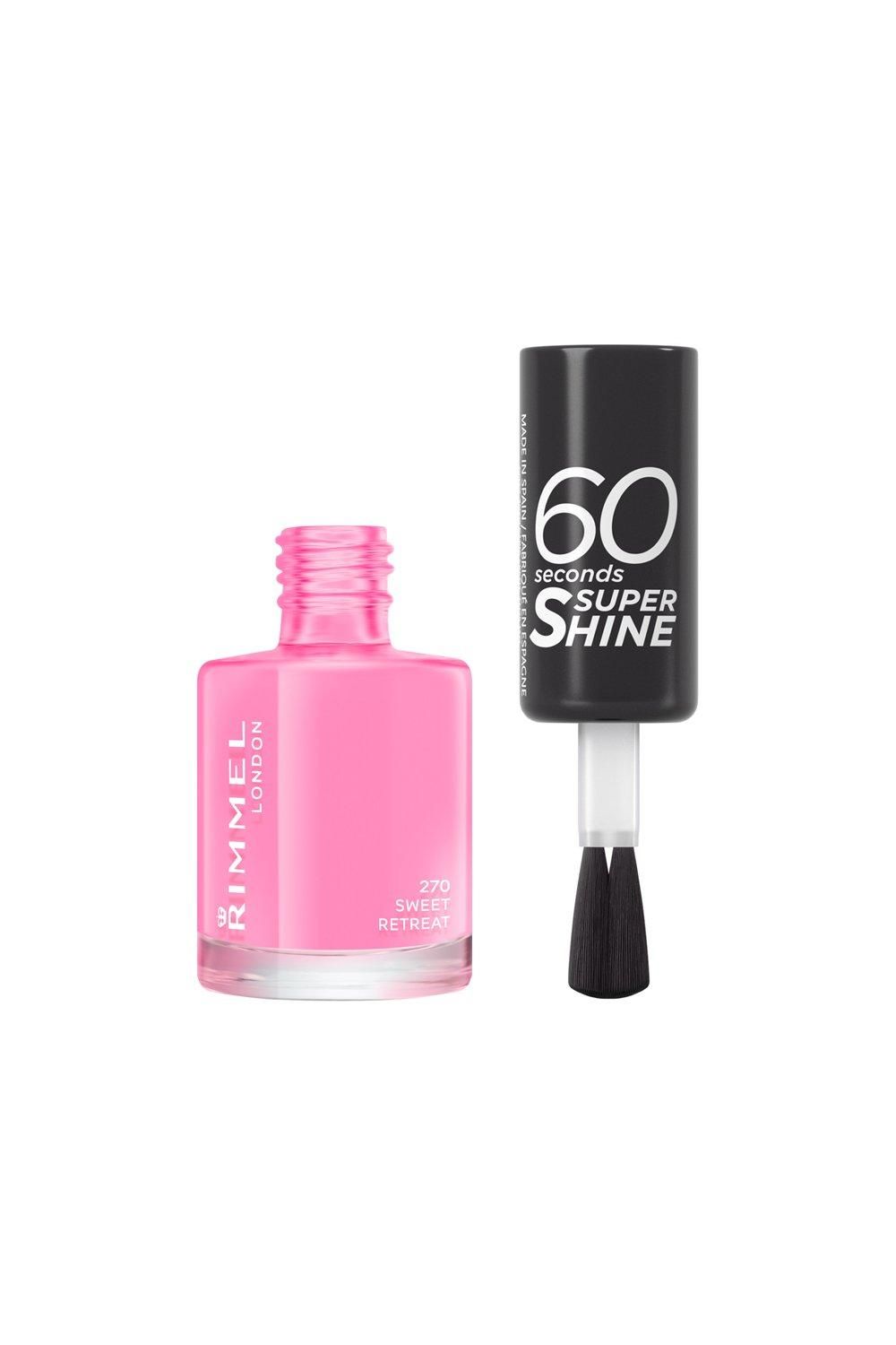Rimmel London 60 Seconds Super Shine Nail Polish Sweet Retreat image 3