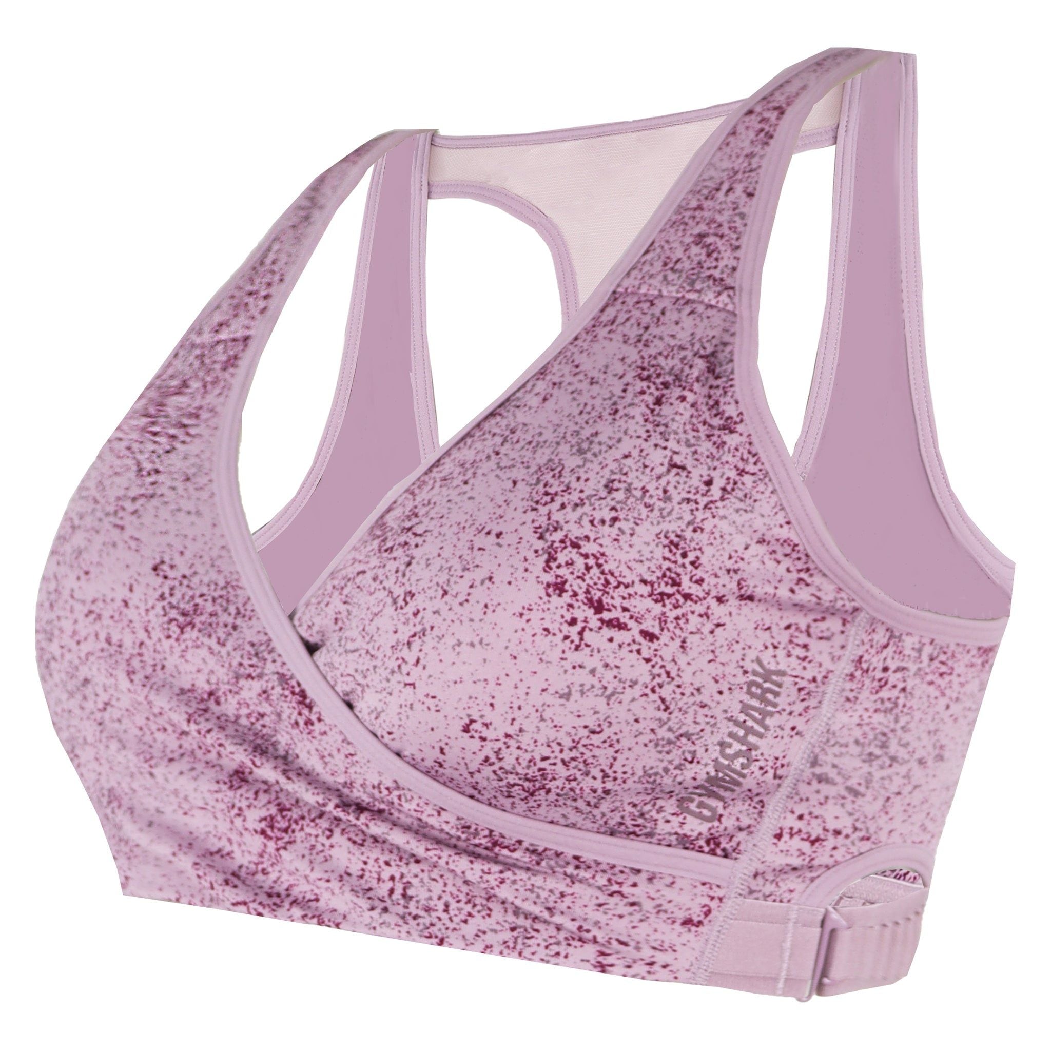 Gymshark Chalk Malow Purple Sports Bra image 1