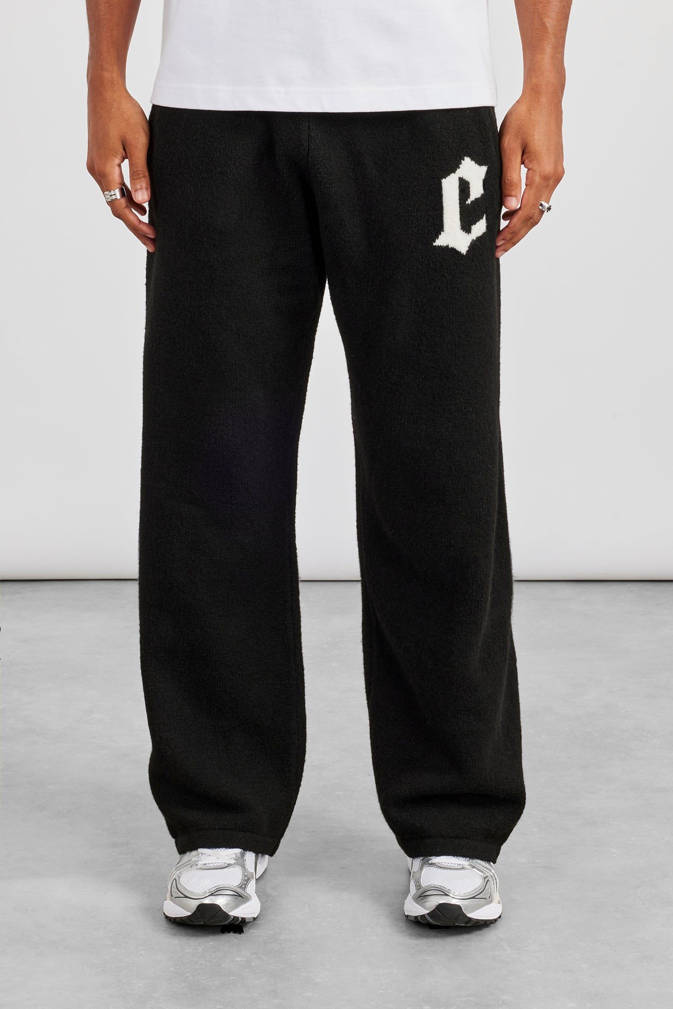 Cernucci Mens C Knitted Jogger - Black image 1
