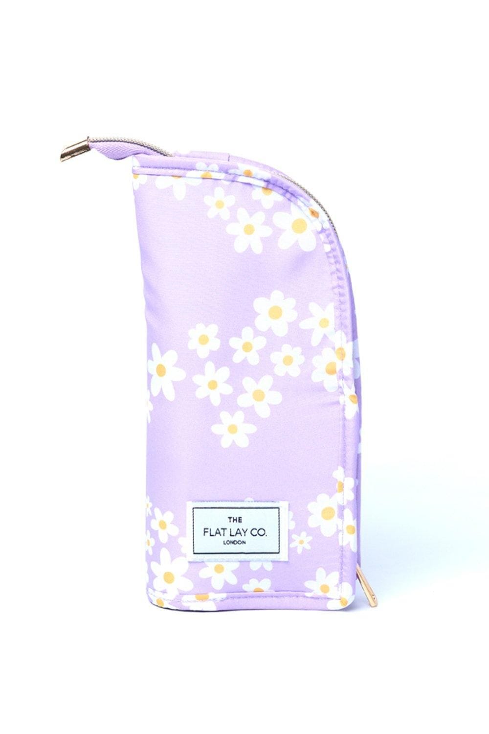 The Flat Lay Co Brush Holder in Lilac Daisy Multi image 1