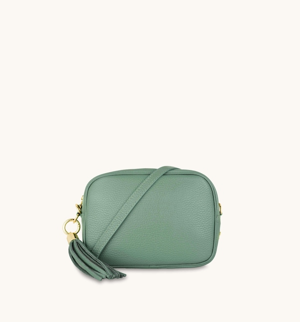 Apatchy London The Tassel Leather Crossbody Bag