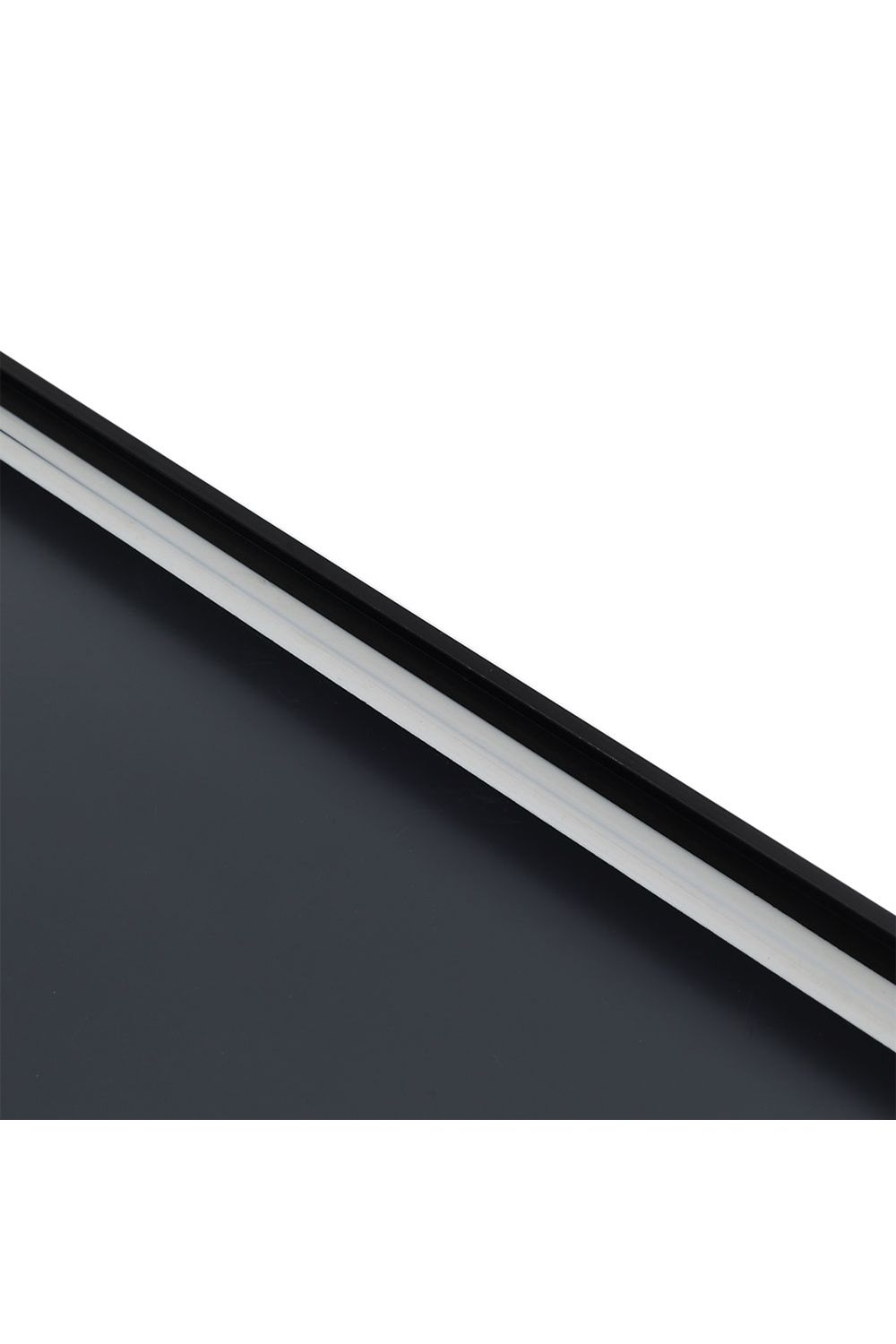 Living and Home 50x 70cm Modern Arched Metal Frame Bathroom Wall Mirror image 8