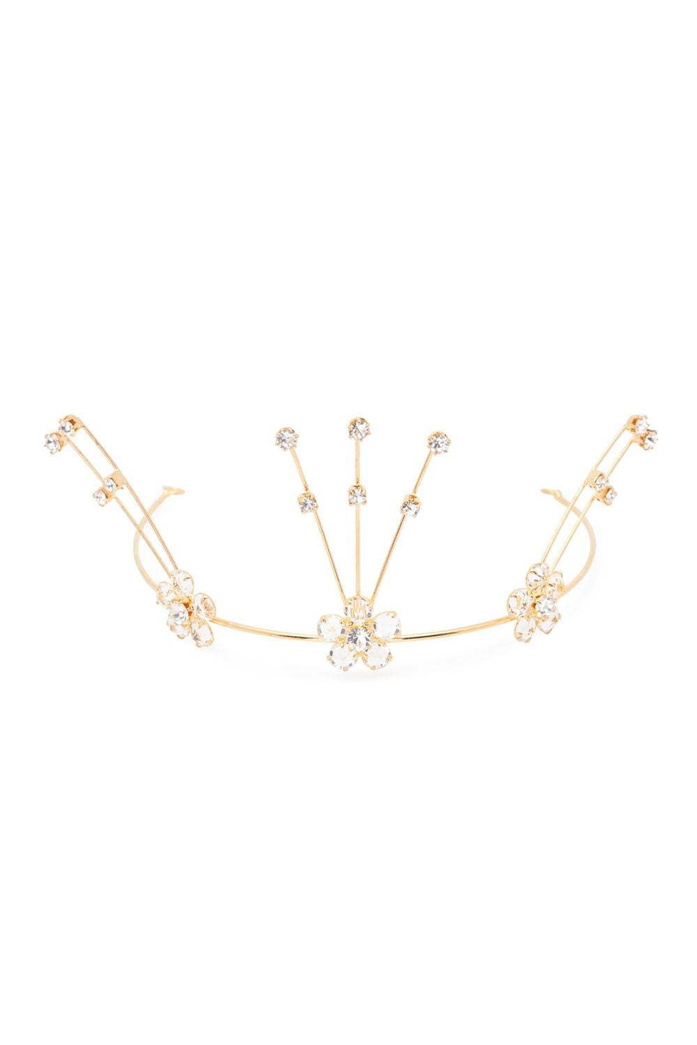 Jon Richard Gold Plated Izzy Small Tiara - Gift Pouch image 1