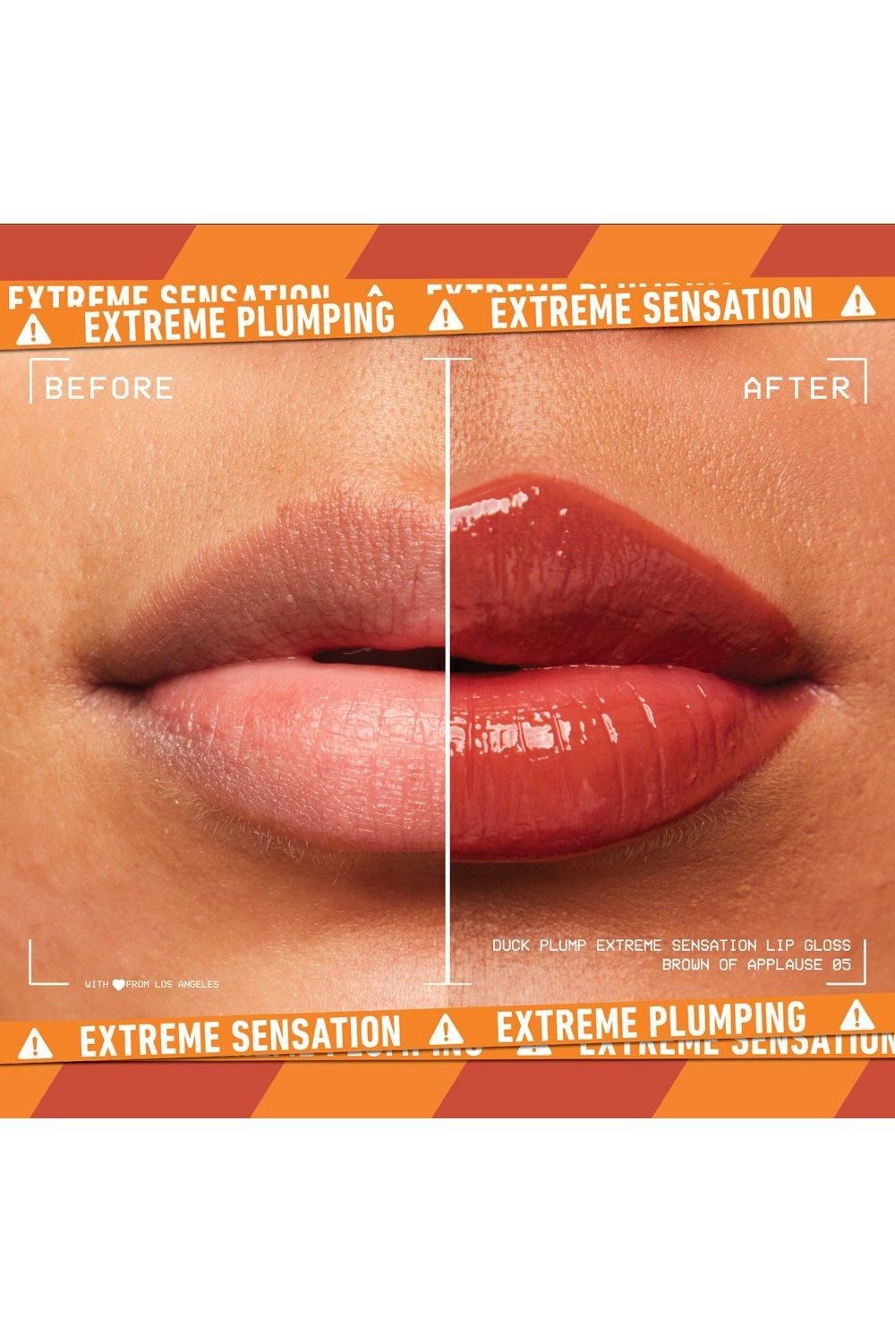 NYX Professional Makeup Duck Plump Lip Plumping Gloss Brown Of Applause image 4