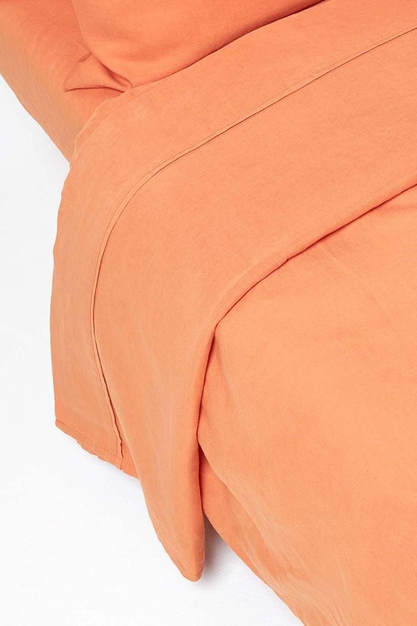 Homescapes Luxury Soft Linen Flat Sheet