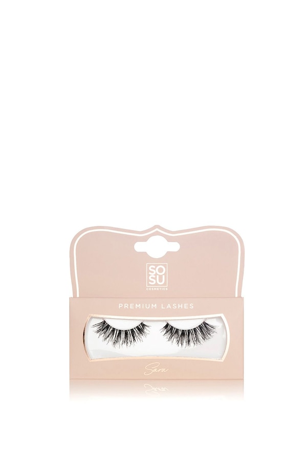 SOSU Cosmetics Sara False Eyelashes Black