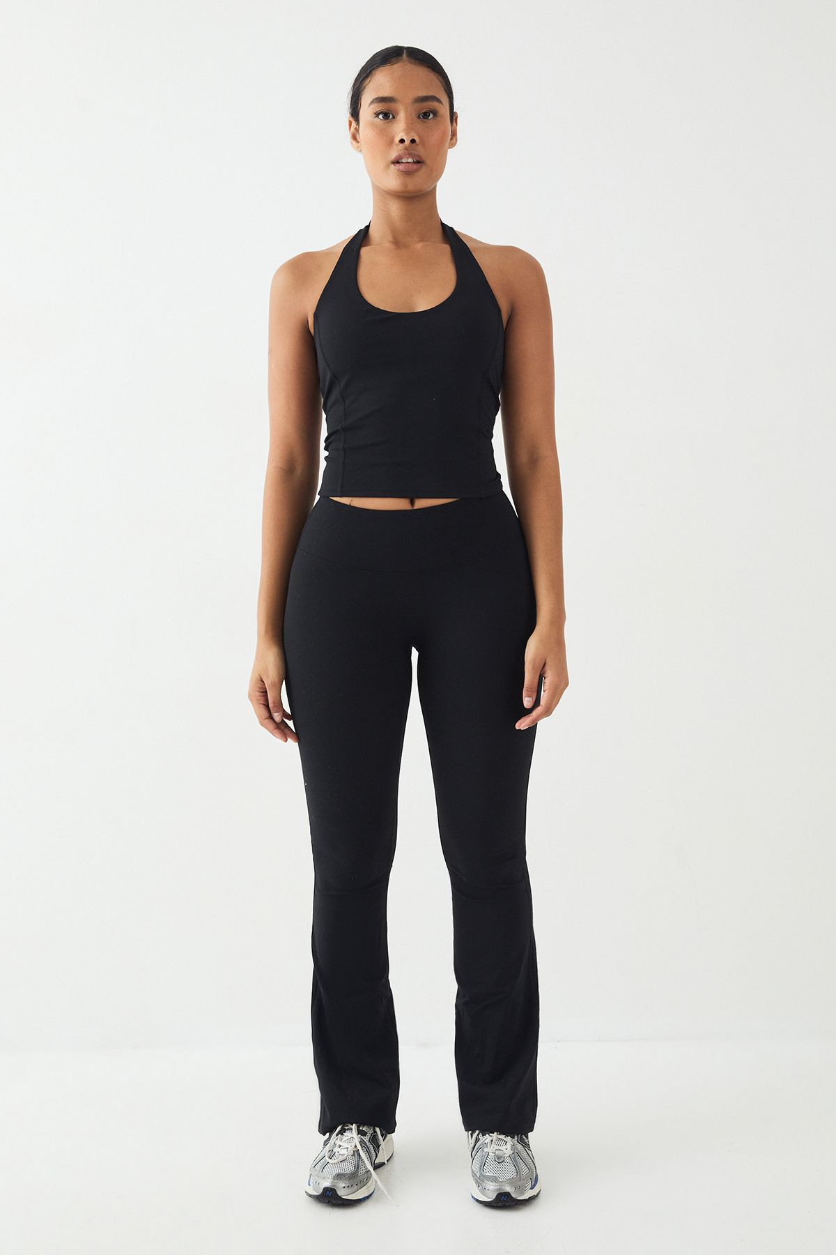 DSGN Studio DSGN Studio Tall High Waist Ultra Sculpt Yoga Flared Legging Black image 5