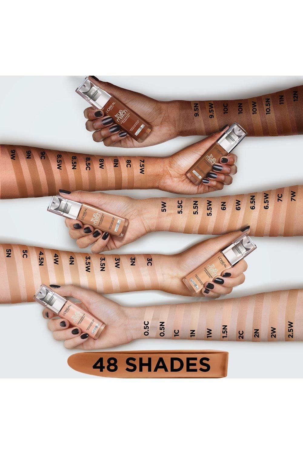 L'Oréal Paris True Match Liquid Foundation with SPF and Hyaluronic Acid 9n image 5