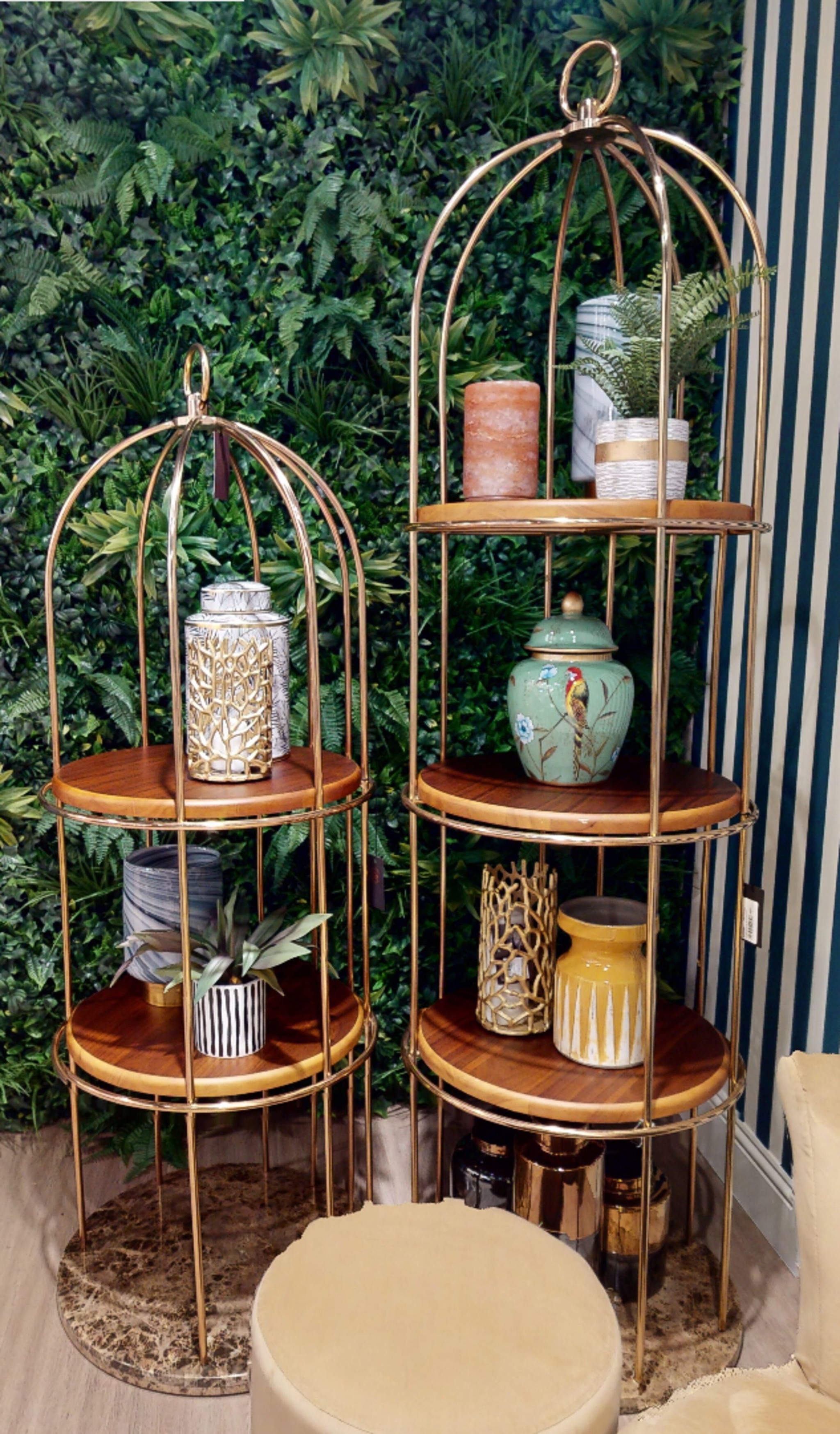 Orsina Stellar Dual Tone Small Metallic Finish Vase image 4