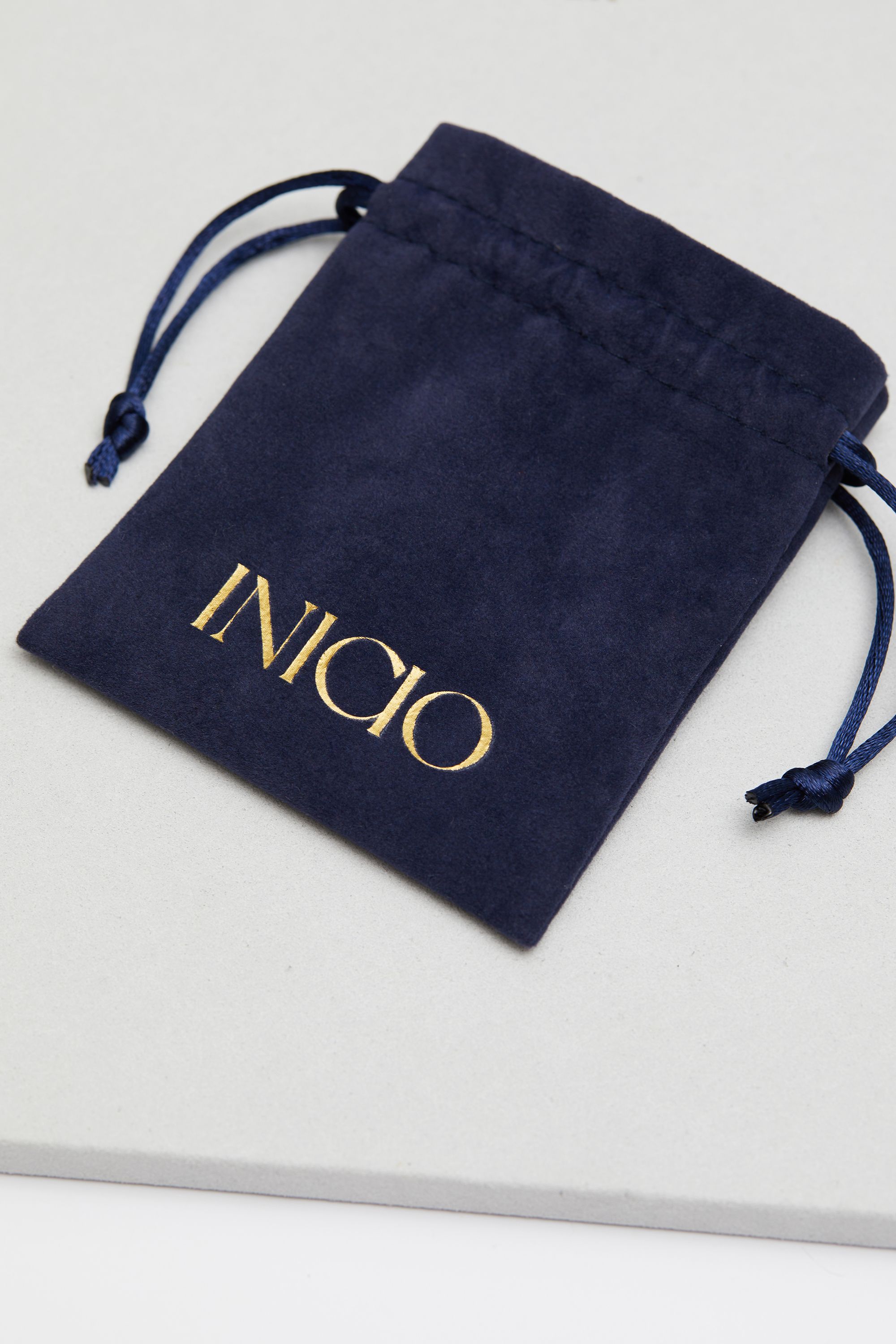 Inicio 14K Gold Plated and Jet Star Charm Earrings - Gift Pouch image 4