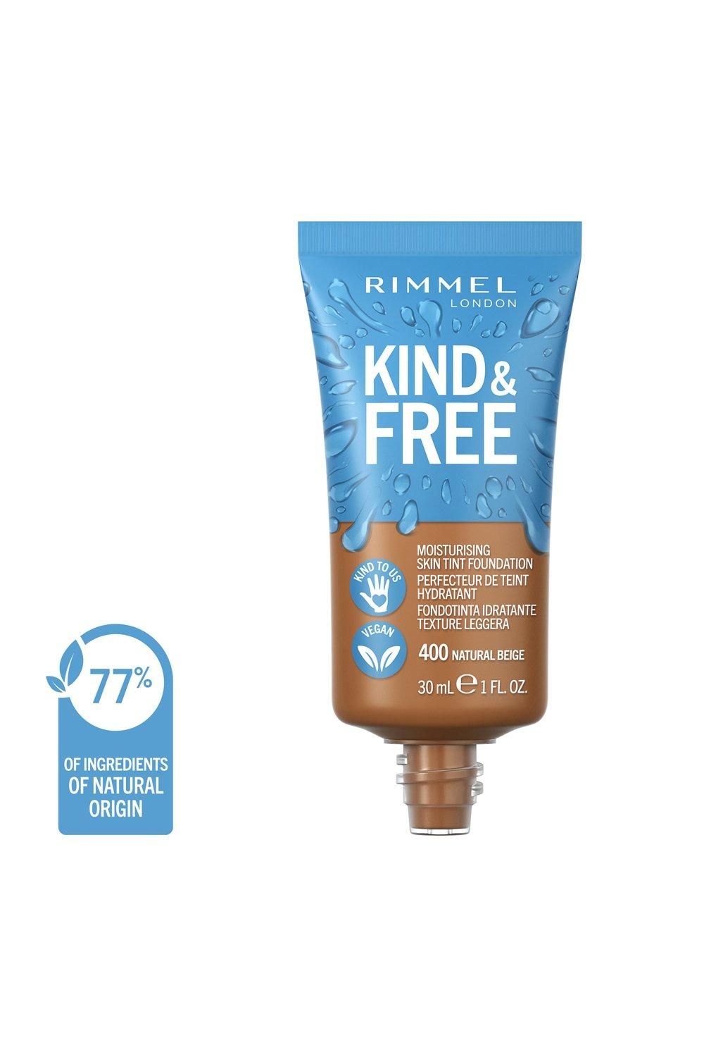 Rimmel London Kind & Free Moisturizing Skin Tint Foundation Natural Beige 400 image 2
