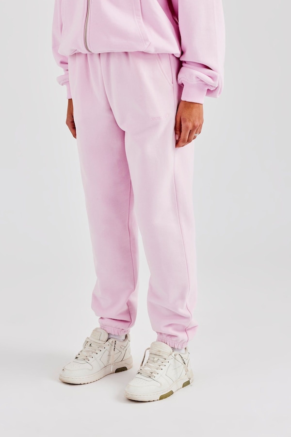 Cernucci Womens Cuffed Jogger - Pink