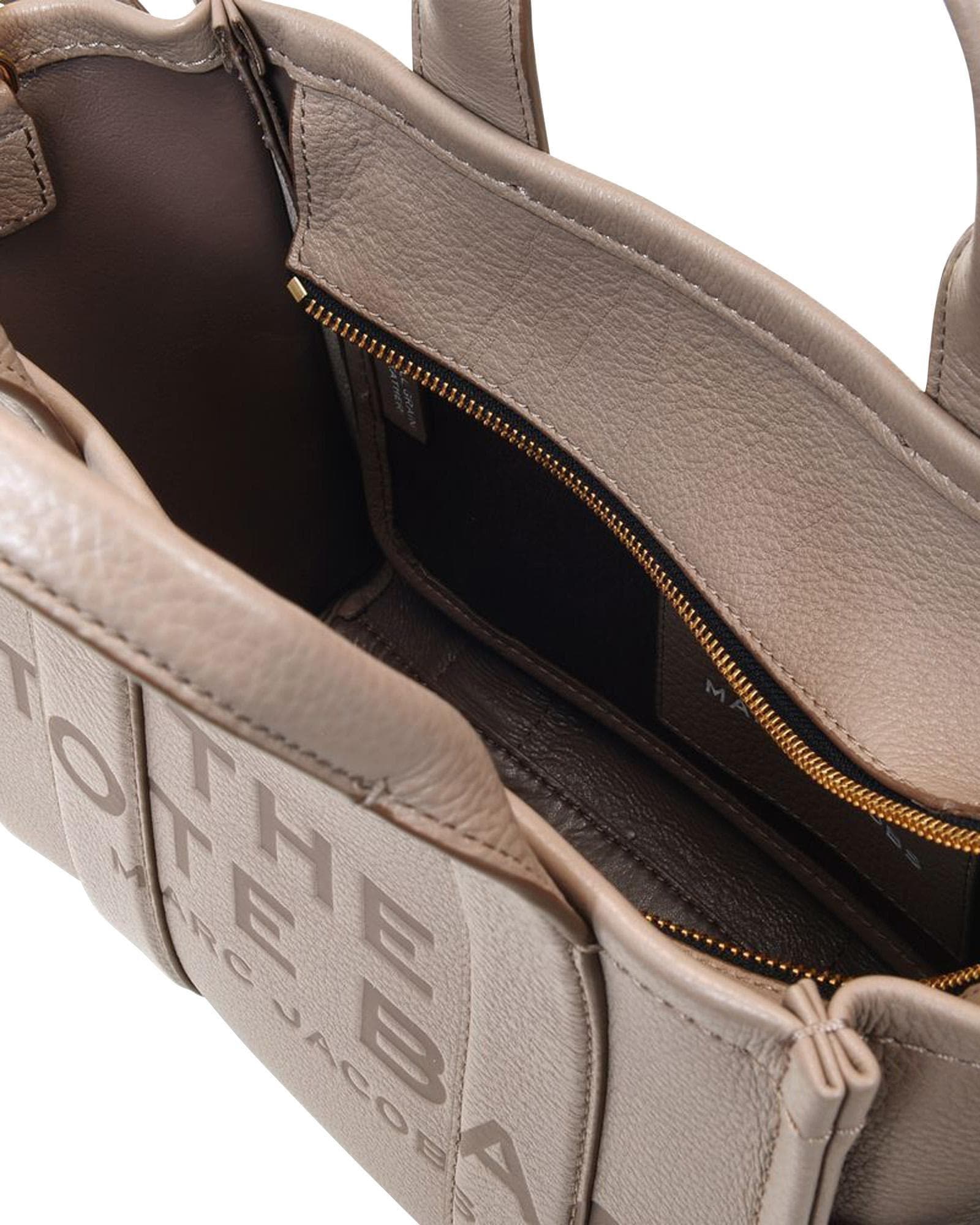 Marc Jacobs The Tote Bag Leather Tote Wo - Brown | Brown image 4