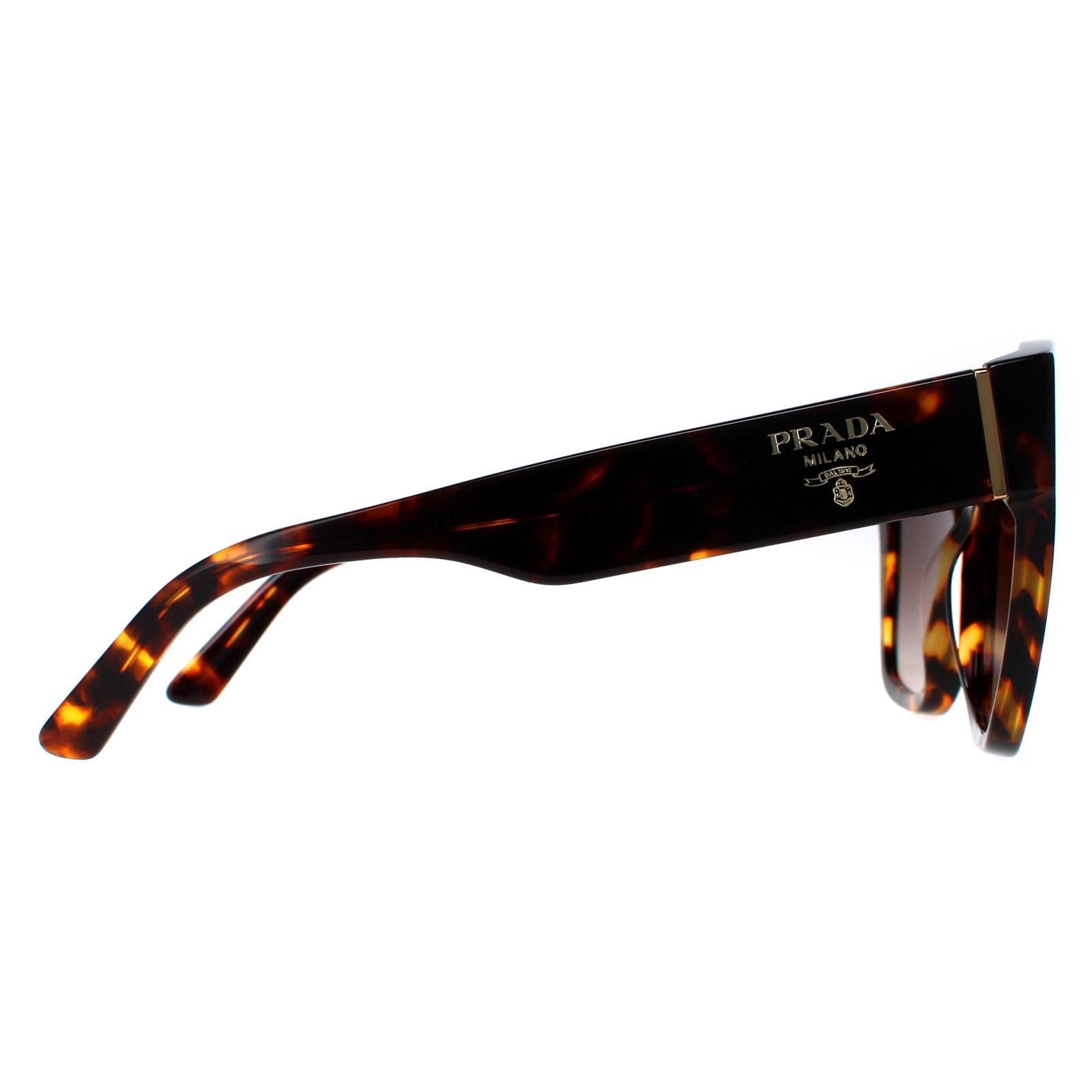 Prada Square Honey Tortoise Brown Gradient PR17ZS image 4