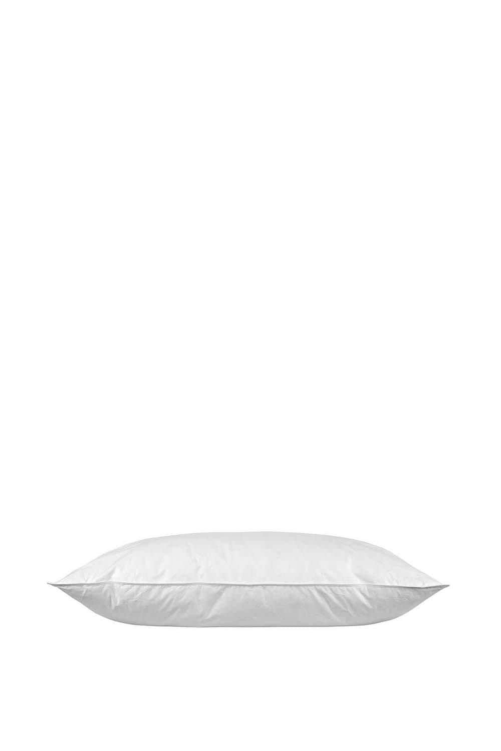 Homescapes White Duck Feather and Down King Size Pillow image 2