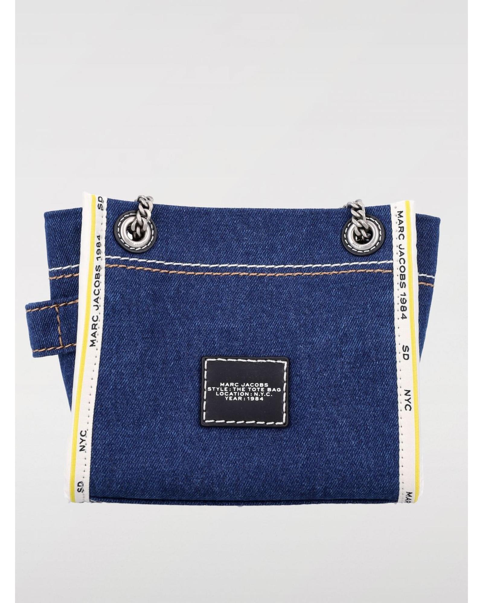 Marc Jacobs The Tote Bag Denim Chain Strap Wo image 2