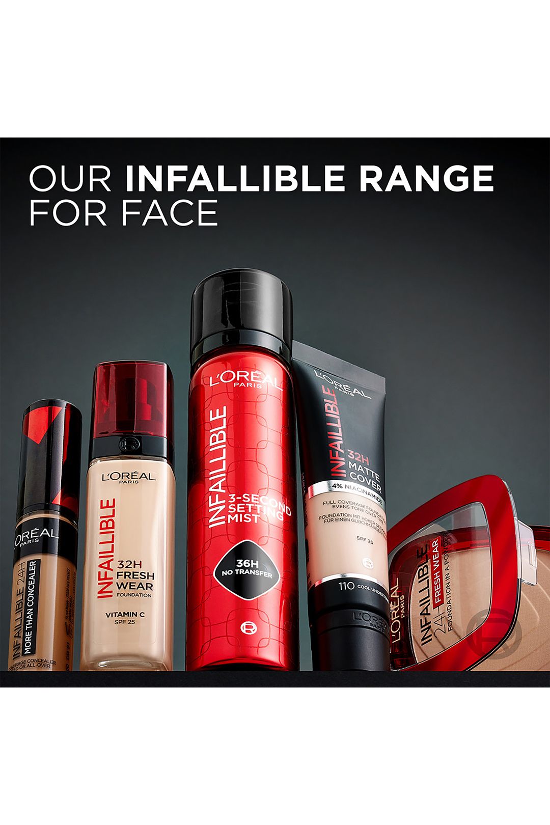 L'Oréal Paris Infallible Setting Spray XL 150ml Multi image 3