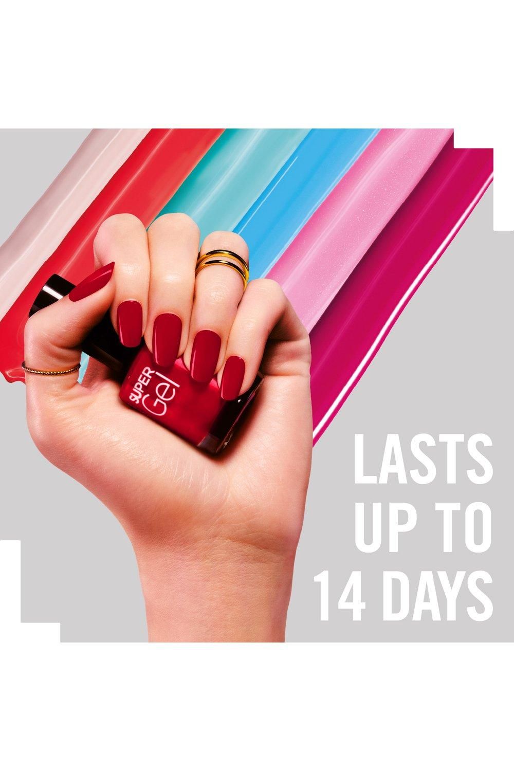 Rimmel London Super Gel Nail Polish Flamenco Beach image 4