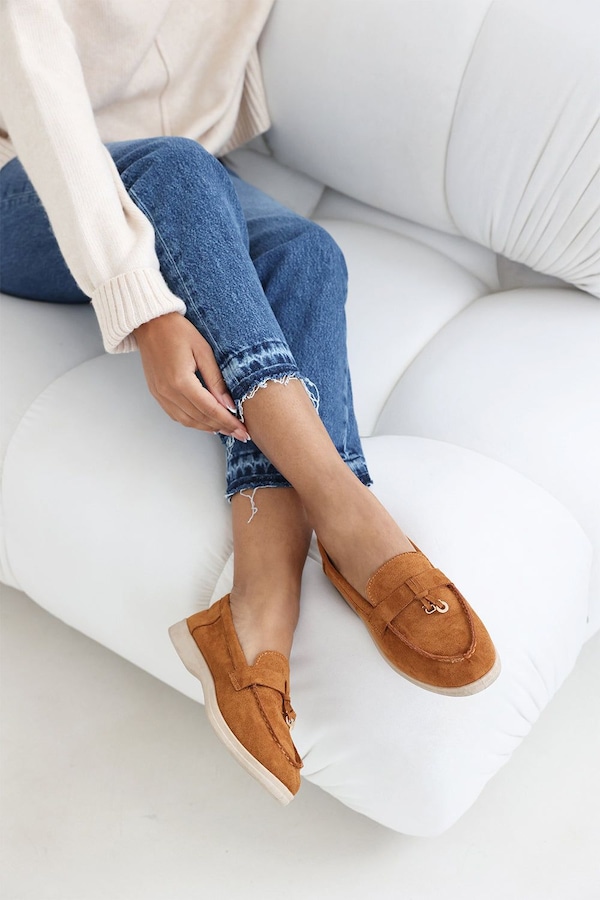 Where's That From 'Pegasus' Slip On Trim Loafers With Accessory Detailing