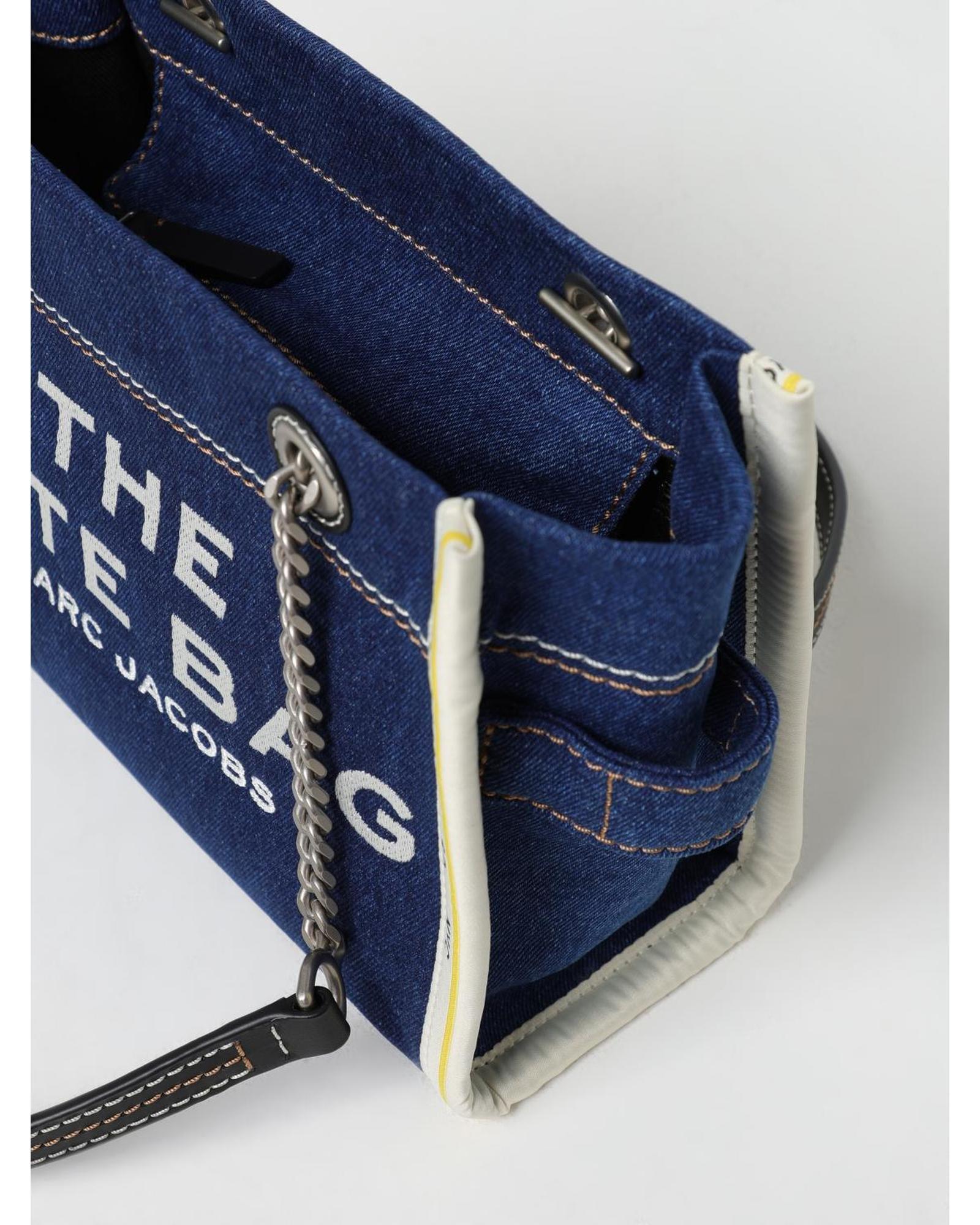 Marc Jacobs The Tote Bag Denim Shoulder Bag Wo image 3