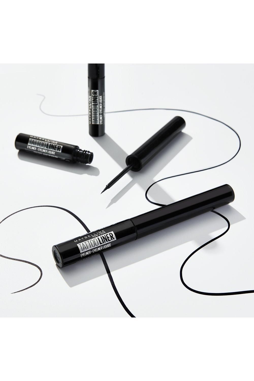 Maybelline Tattoo Liner Liquid Ink Long Lasting Quick Drying Semi Permanent Eyeliner Black image 4