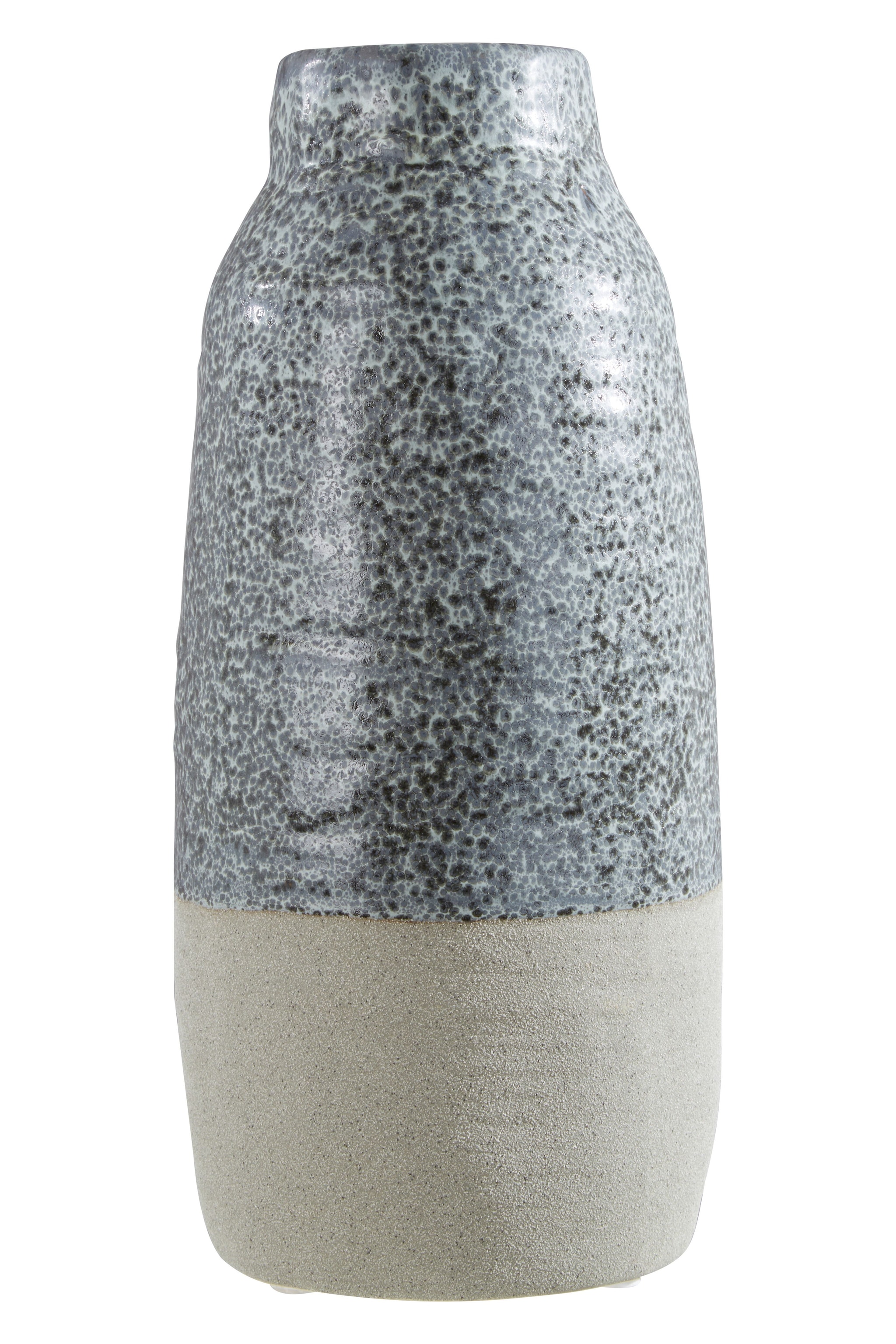 Orsina Handcrafted Large Vase, Glazed Finish Flower Vase, Versatile Stoneware, Portable Large Pottery Vase image 1