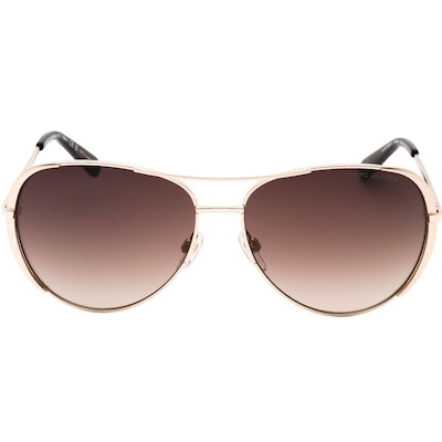 Marc Jacobs Brown SF Lens Gold Sunglasses