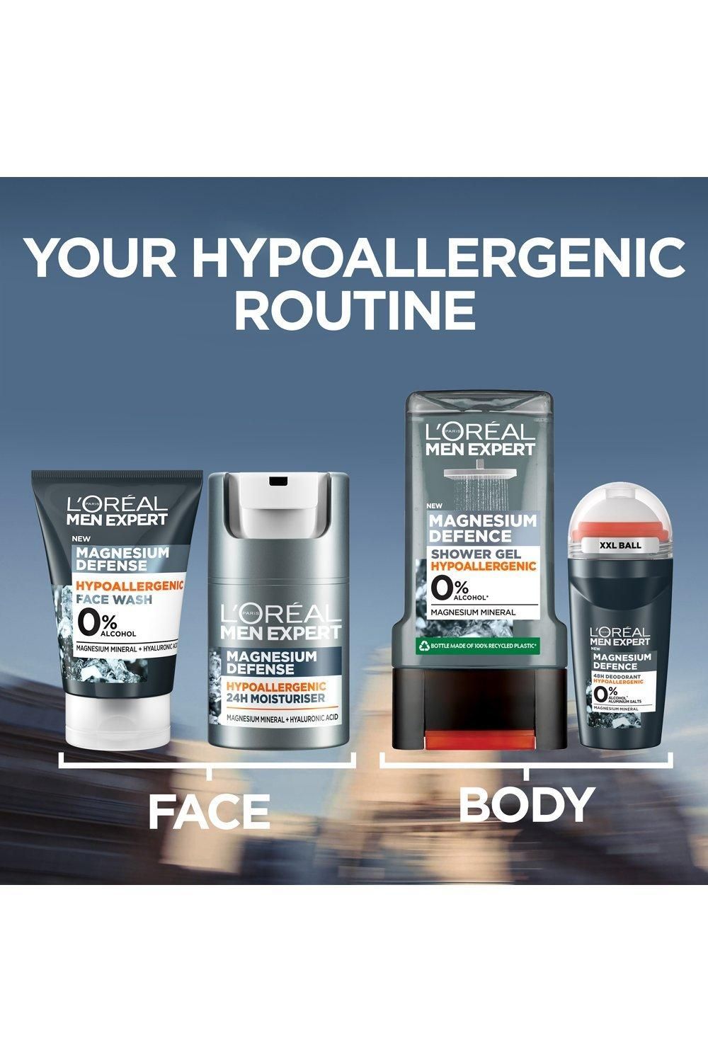 L'Oréal Paris Men Expert Sensitive Skin Moisturiser 24Hour Daily Mens Moisturiser Multi image 7