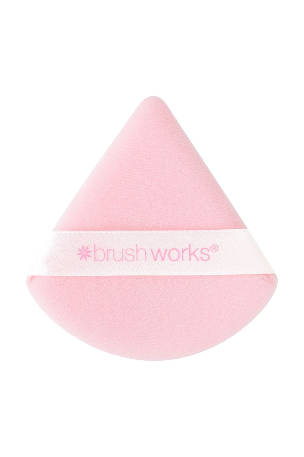 Brushworks Triangular Powder Puff Duo Pink image 3