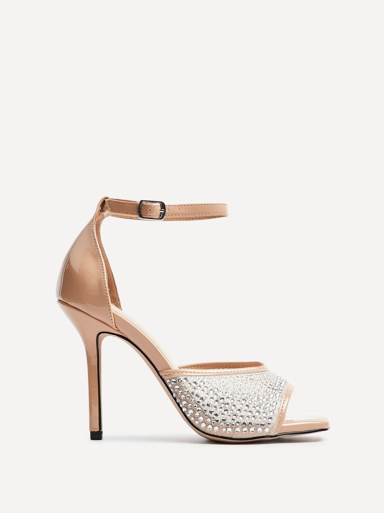 Linzi Erica Nude Patent Stiletto Heel image 1