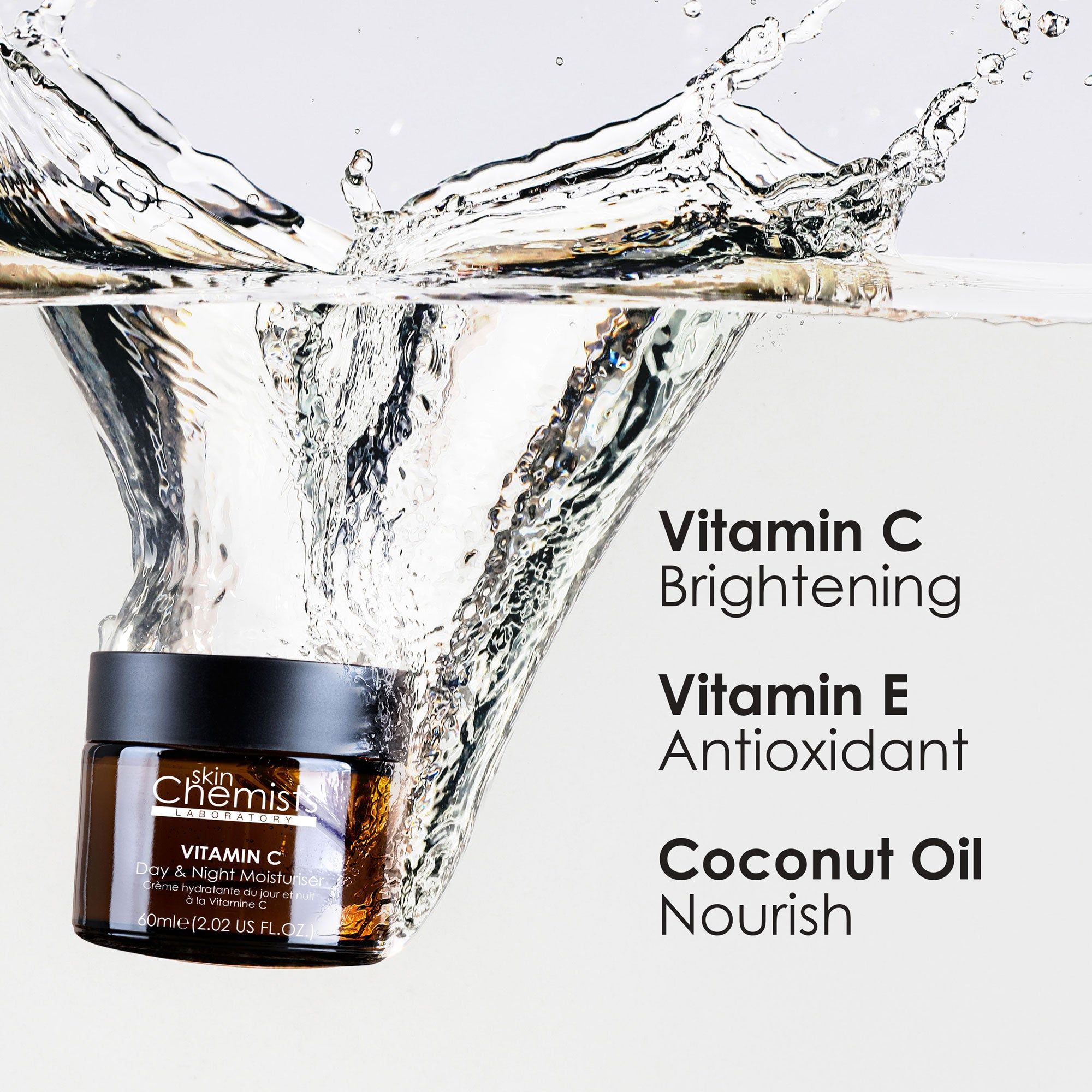 skinChemists professional Vitamin C Brightening Day Moisturiser 60ml image 5