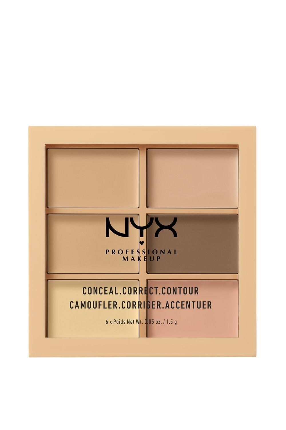 NYX Professional Makeup Conceal, Correct, Contour Palette Light image 1