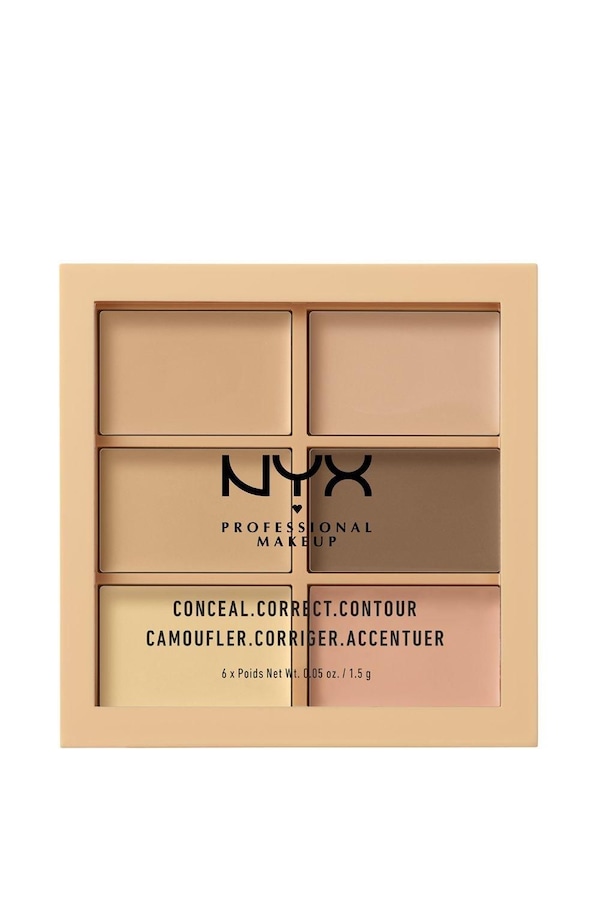 NYX Professional Makeup Conceal, Correct, Contour Palette Light