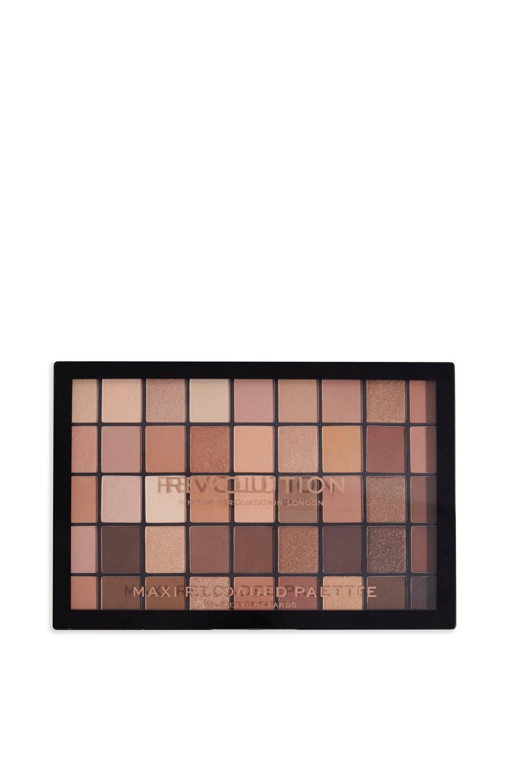 Revolution Maxi Reloaded Eyeshadow Palette Nudes Multi image 1