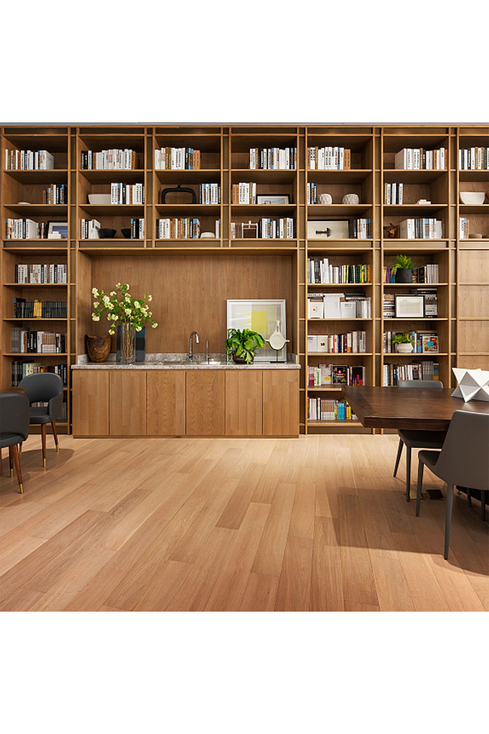 Living and Home 36Pcs PVC Wooden Self-adhesive Laminate Flooring Planks image 1