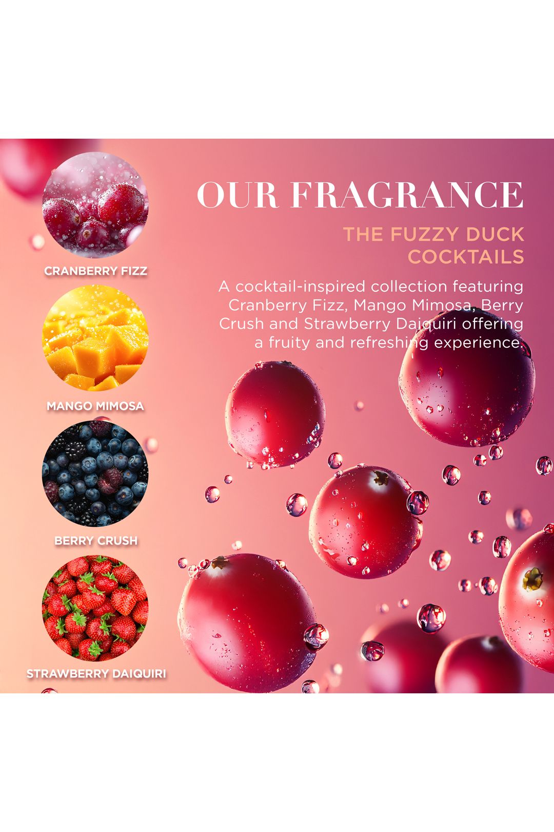 Baylis & Harding The Fuzzy Duck Cotswold Cocktails Luxury Candlelit Bathing Gift Set Multi image 5