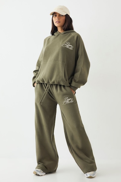 DSGN Studio DSGN Studio Script Straight Leg Jogger Olive