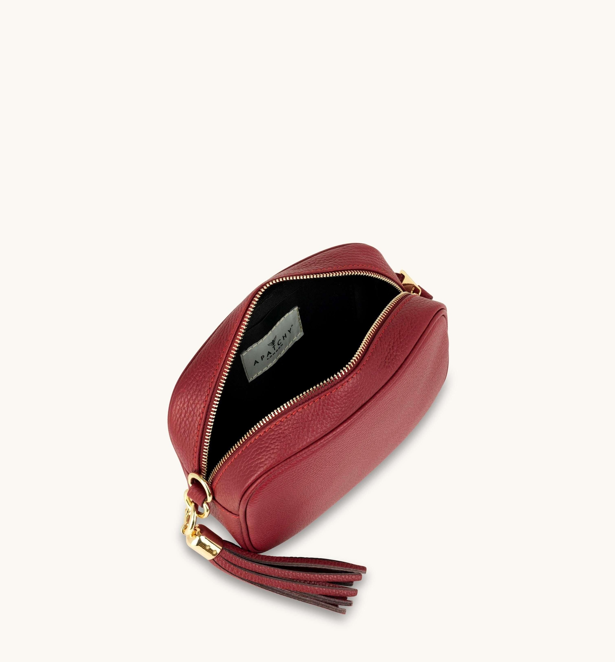 Apatchy London The Tassel Leather Crossbody Bag image 4