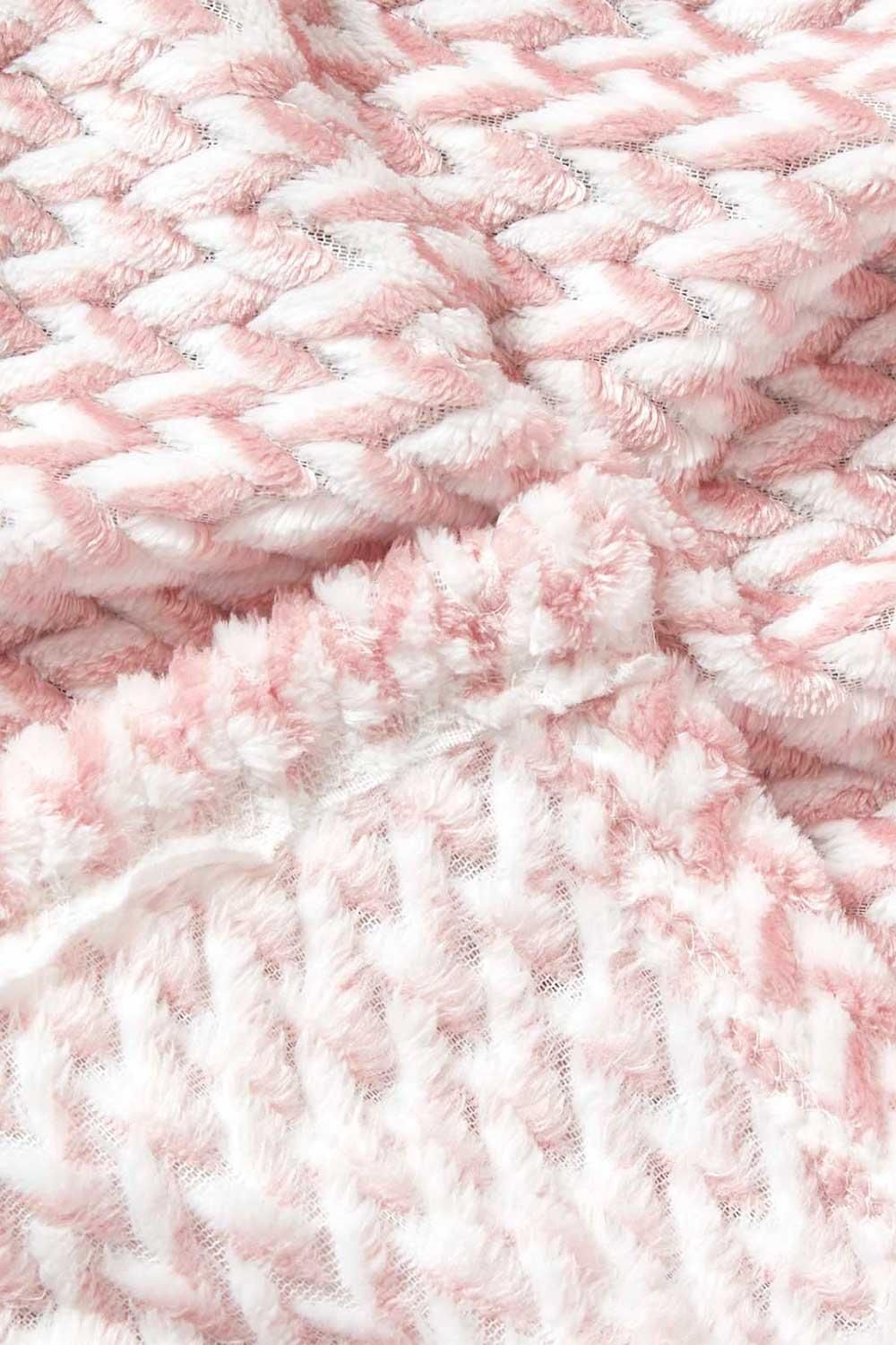 Homescapes Mora Faux Fur Velvet Throw image 3