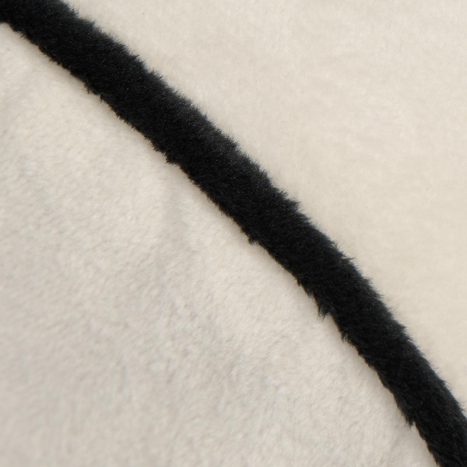 OHS Bolster Cushion Matte Velvet Filled Bedroom Sofa Plump Decorative Scatter Pillow image 4