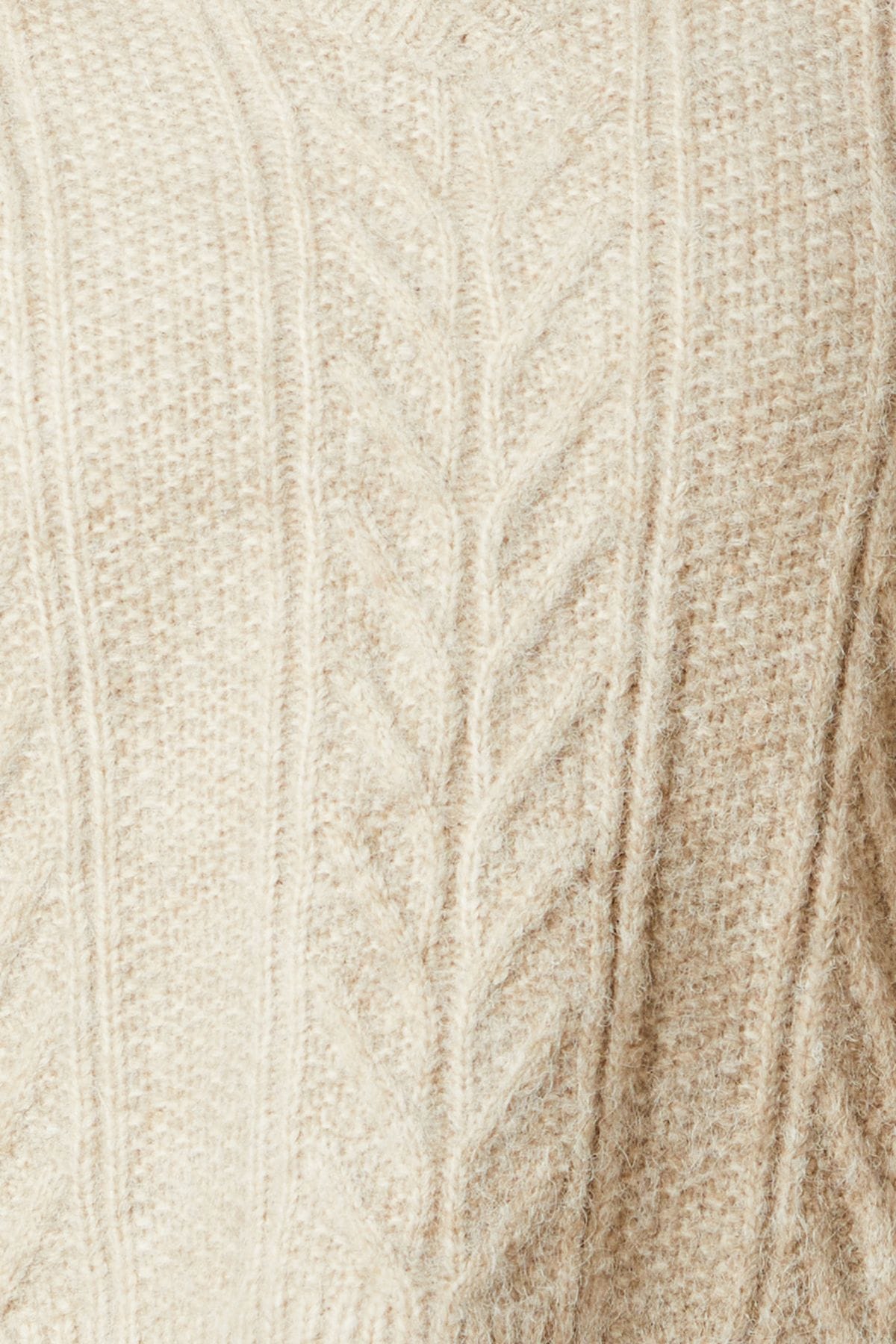 Dorothy Perkins Cable V Neck Jumper Camel image 5