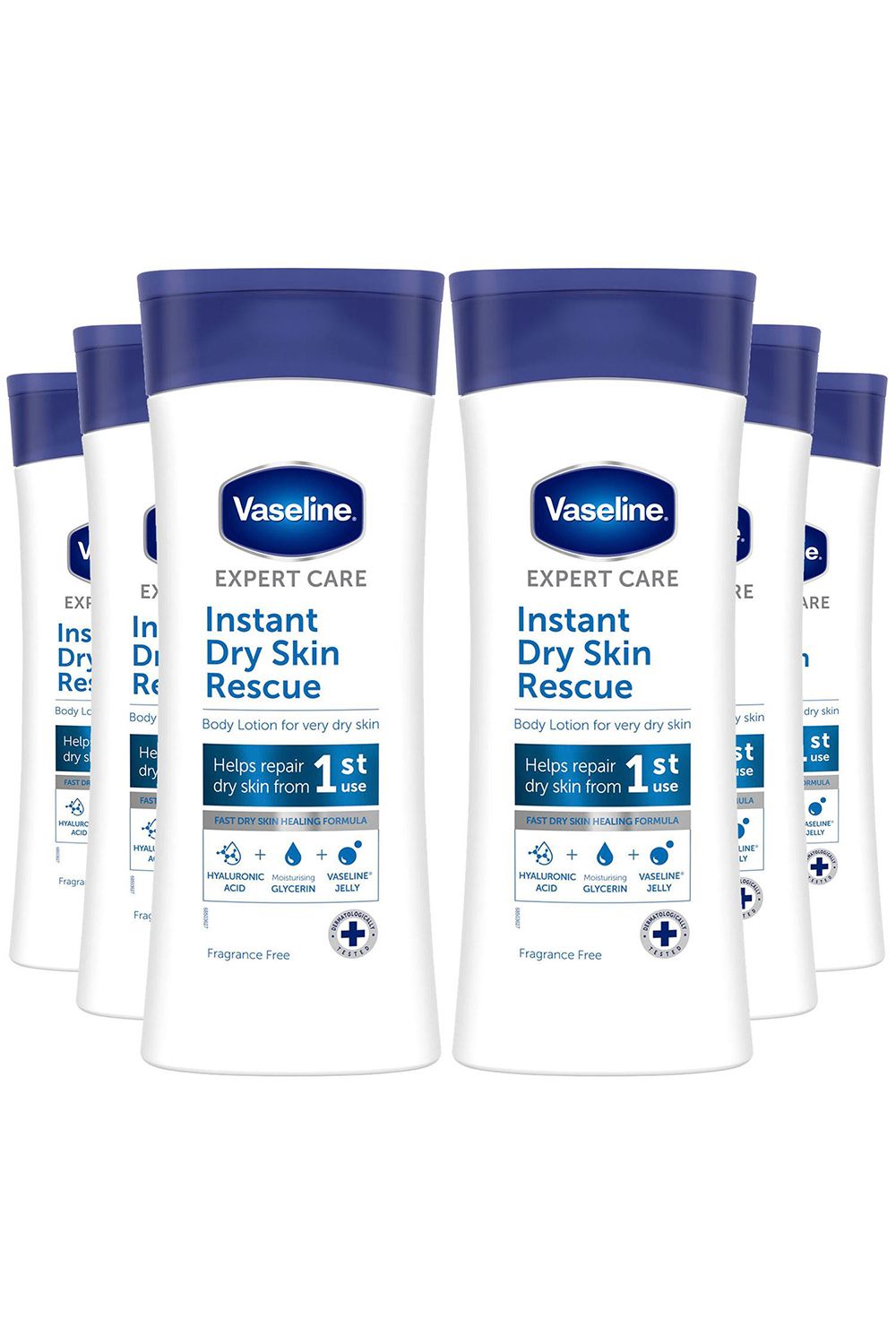 Vaseline 6x Expert Care Instant Dry Skin Rescue 'Body Lotion', 400ml image 1