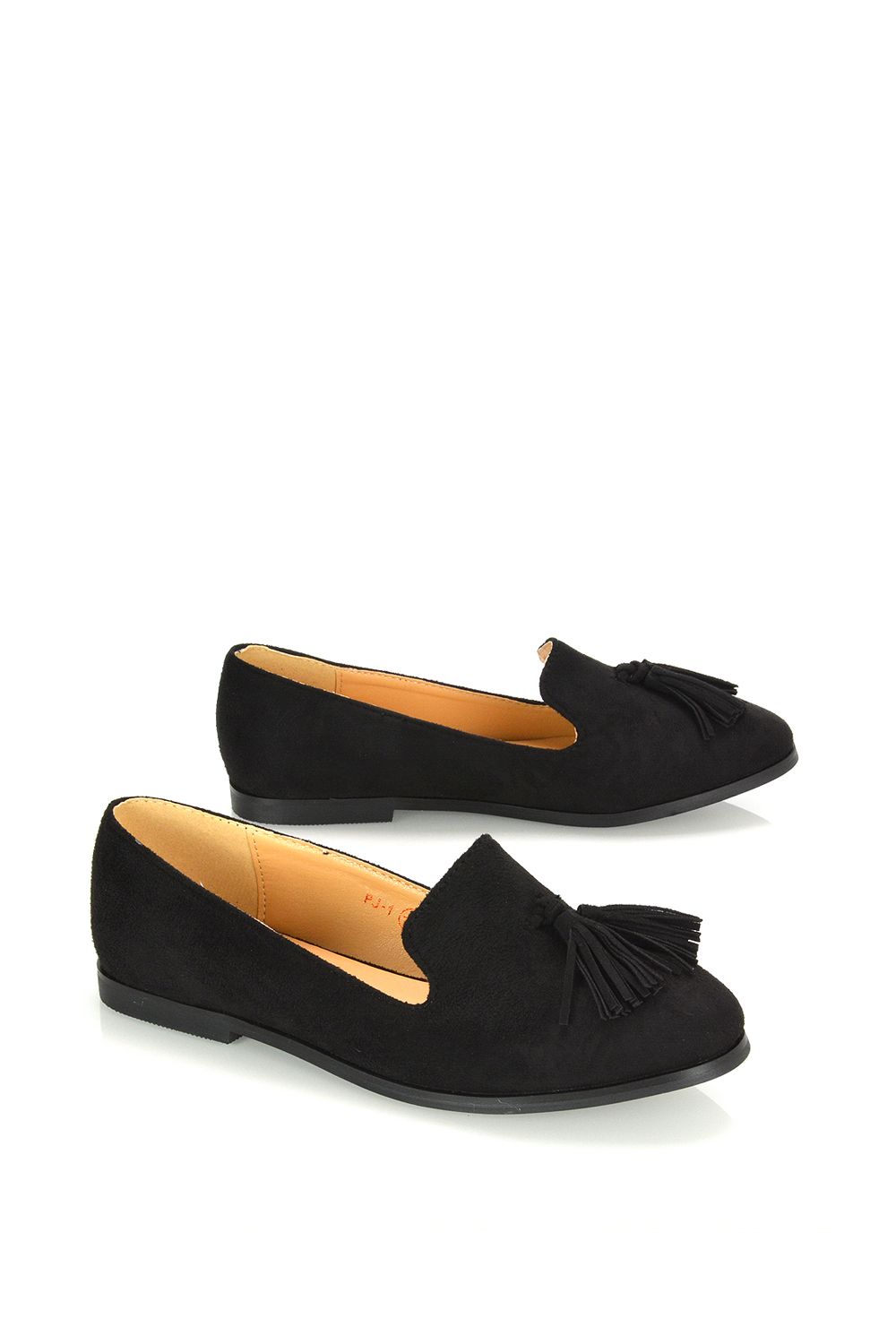 XY London 'Betsy' Flat Pointed Toe Tassel Loafer Shoes image 3