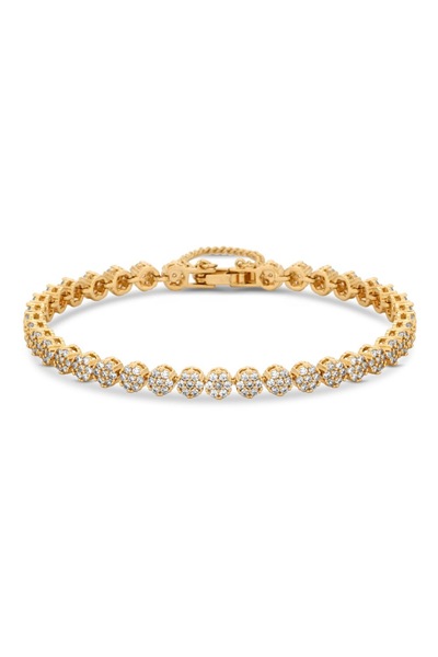 Jon Richard Bridal Gold Cubic Zirconia Bracelet