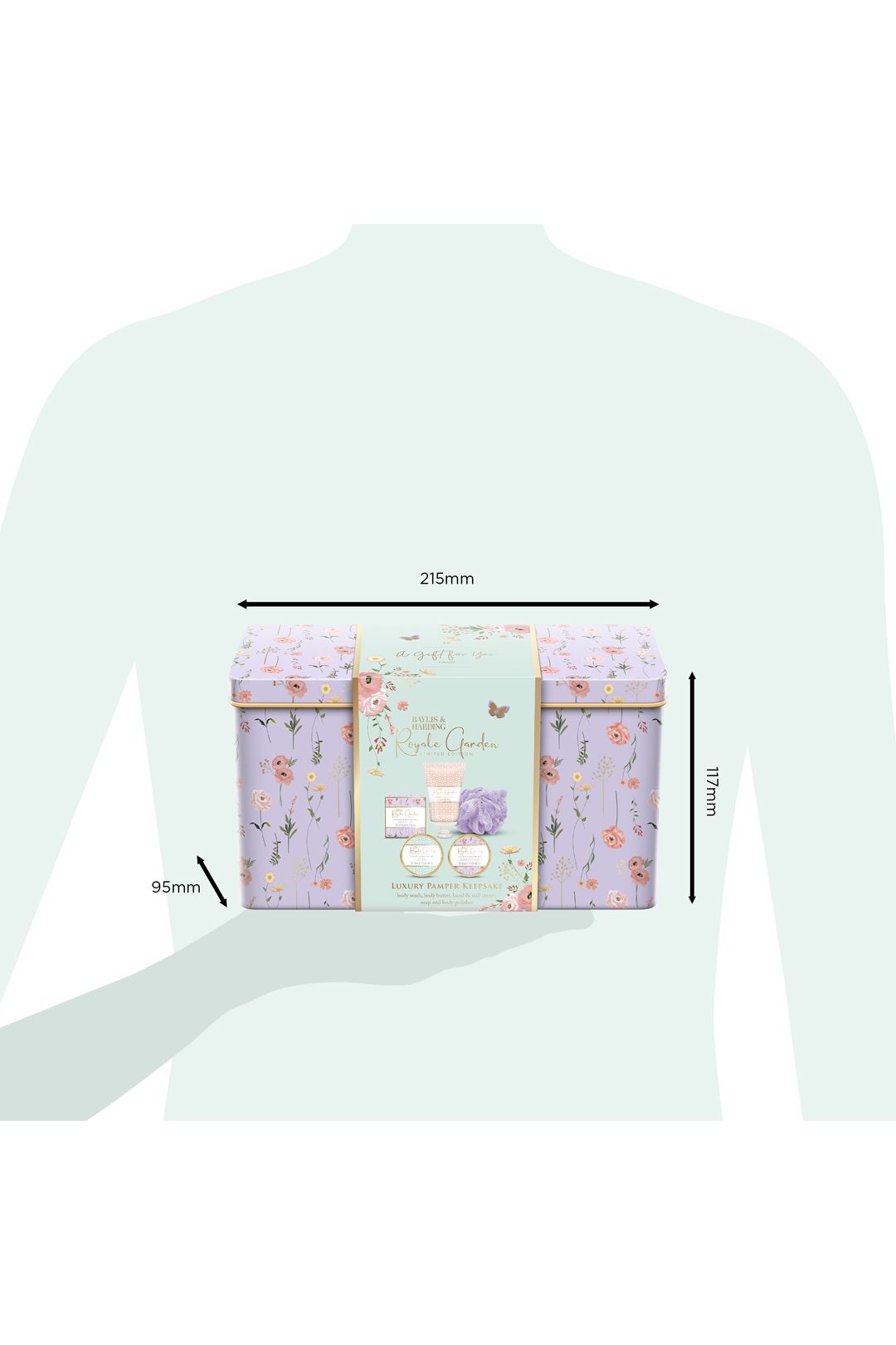 Baylis & Harding Royale Garden Luxury Pamper Keepsake Tin Gift Set Multi image 7