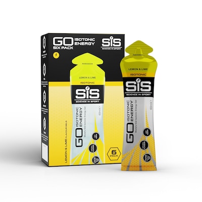 Science in Sport GO Isotonic Energy Gel Lemon & Lime - 6 Pack
