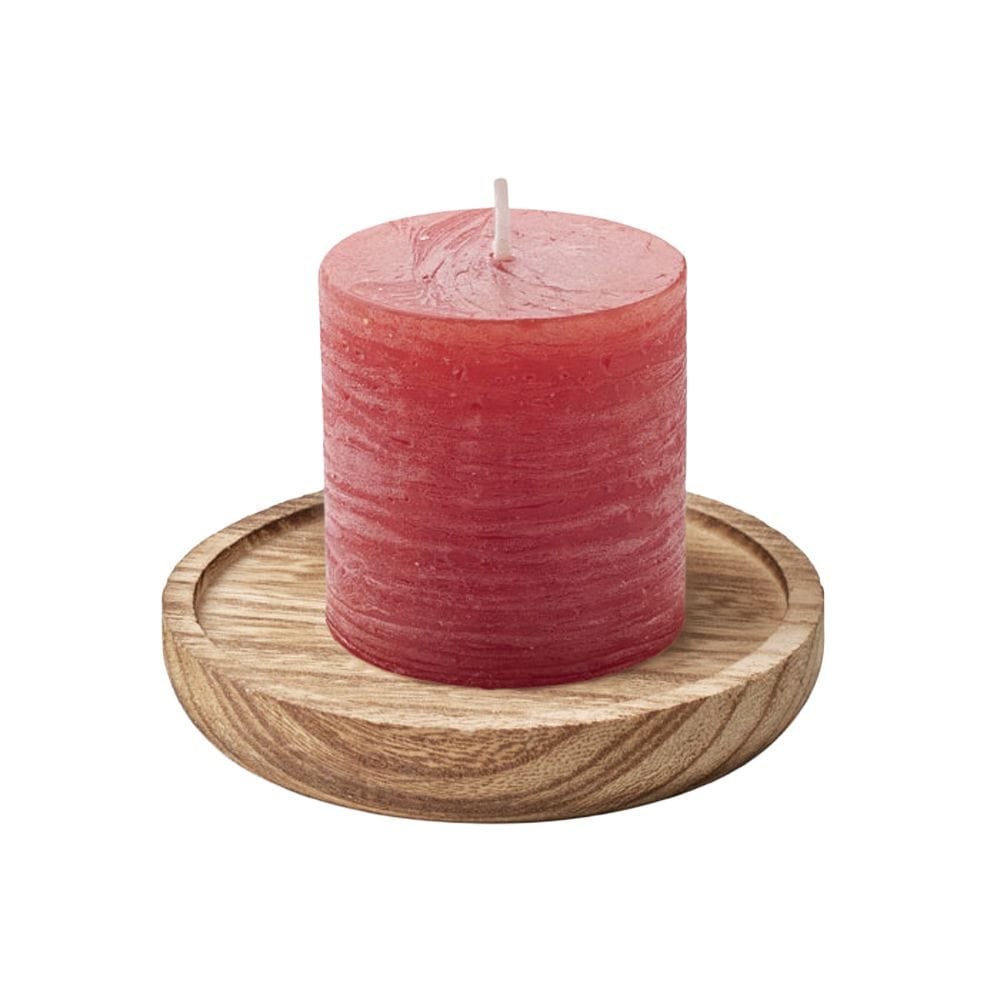 MidOcean Pentas Round Wooden Scented Candle image 1